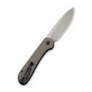 CIVIVI Elementum Button Lock Knife Micarta Handle (3.47" 14C28N Blade) C2103C