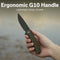 CIVIVI Merit Flipper & Thumb Stud Knife OD Green G10 Handle (3.28" Black Stonewashed 14C28N Blade) C24012-2