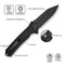 CIVIVI Neurohaptic Flipper & Button Lock Knife G10 Handle (3.74" Nitro-V Blade) C23080-1