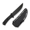 CIVIVI Airy Peak Fixed Blade Knife Black G10 Handle (4.3" Black Stonewashed Nitro - V Blade) C24030 Sample1