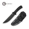 CIVIVI Airy Peak Fixed Blade Knife Black G10 Handle (4.3" Black Stonewashed Nitro - V Blade) C24030 Sample1