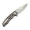 CIVIVI Anaaki Flipper & Thumb Stud Knife Gray Aluminum Handle (2.98" Satin Finished Nitro - V Blade) C24039 Sample2