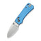 CIVIVI Baby Banter 2 Thumb Stud & Crossbar Lock Knife Blue Aluminum Handle (2.34" Satin Finished Nitro - V Blade) C23074 - 1