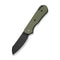 CIVIVI Crabby Thumb Stud Knife OD Green G10 Handle (2.7" Black Stonewashed 14C28N Blade) C24055 - 1