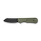 CIVIVI Crabby Thumb Stud Knife OD Green G10 Handle (2.7" Black Stonewashed 14C28N Blade) C24055 - 1