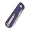 CIVIVI Crabby Thumb Stud Knife Purple G10 Handle (2.7" Stonewashed 14C28N Blade) C24055 - 2