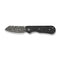 CIVIVI Crabby Thumb Stud Knife Shredded Carbon Fiber Handle (2.7" Damascus Blade) C24055 - DS1