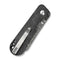 CIVIVI Crabby Thumb Stud Knife Shredded Carbon Fiber Handle (2.7" Damascus Blade) C24055 - DS1