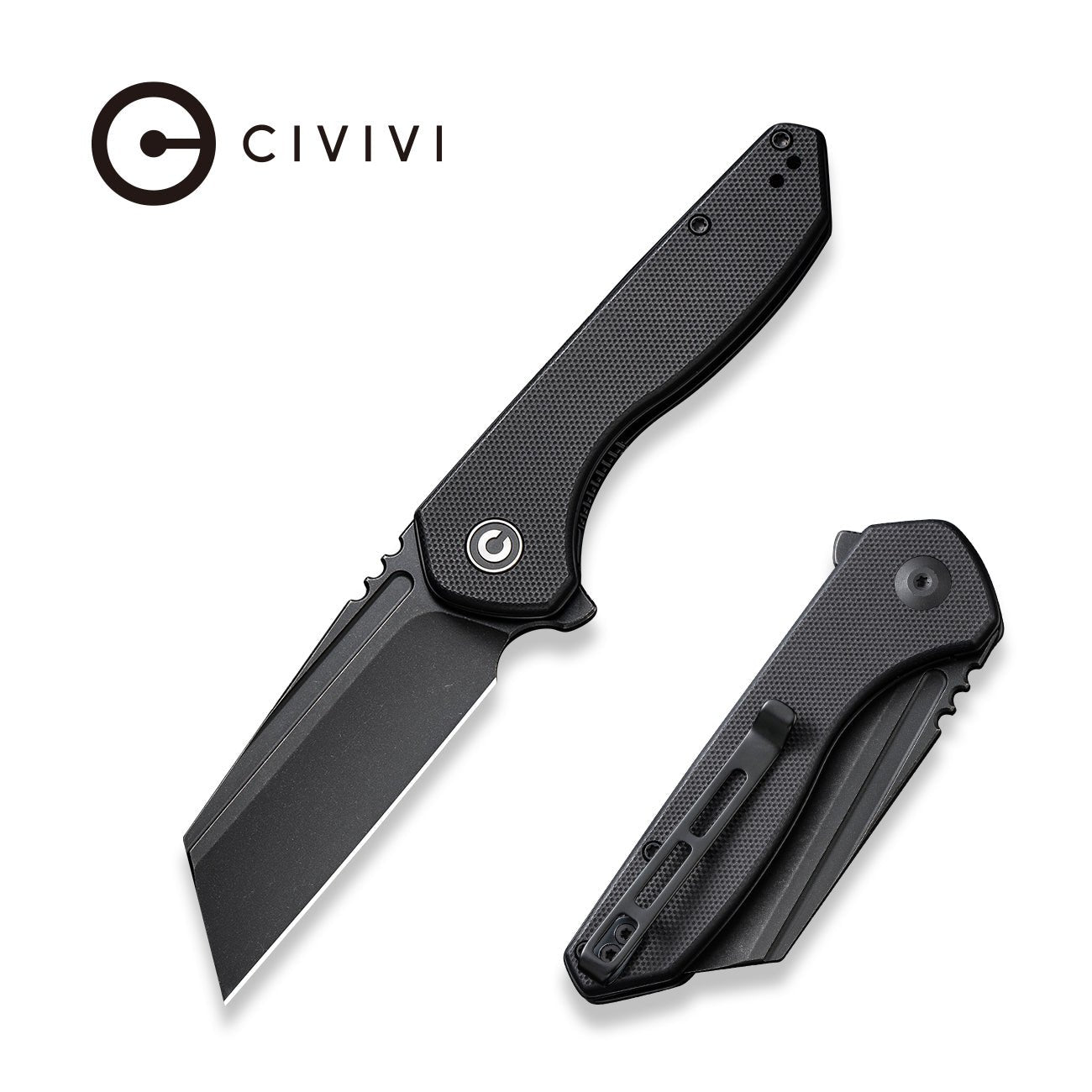 CIVIVIExOneFlipperKnifeG10Handle(2.94"Nitro-VBlade)C23036-1