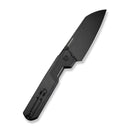 CIVIVI Hid Thumb Stud Knife Black G10 Handle (4.14" Black Stonewashed 14C28N Blade) C23008 - 1