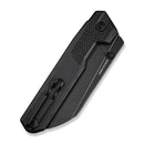 CIVIVI Hid Thumb Stud Knife Black G10 Handle (4.14" Black Stonewashed 14C28N Blade) C23008 - 1