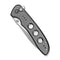 CIVIVI Hyperpulse Flipper & Thumb Stud & Button Lock Knife Gray Aluminum Handle (3.5" Satin Finished 14C28N Blade) C23087A - 3