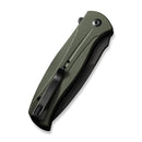 CIVIVI Incindie Flipper & Button Lock Knife OD Green G10 Handle (3.48" Black Stonewashed 14C28N Blade) C23053 - 2