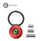 CIVIVI Key Coin Red Aluminum Pocket Key Organizer C23056 - 1, With 1 PC Black Key Ring, 6PCS Bronze Washers & Extra 3 PCS Different Length Pivots