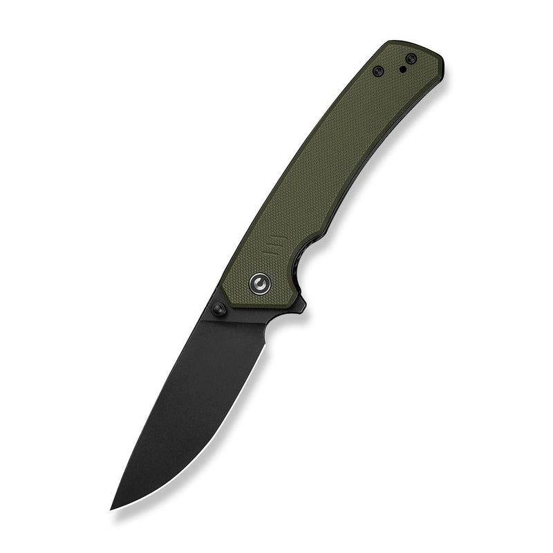 CIVIVI Merit Flipper & Thumb Stud Knife OD Green G10 Handle (3.28" Black Stonewashed 14C28N Blade) C24012 - 2