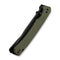 CIVIVI Merit Flipper & Thumb Stud Knife OD Green G10 Handle (3.28" Black Stonewashed 14C28N Blade) C24012 - 2