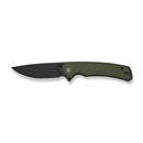 CIVIVI Merit Flipper & Thumb Stud Knife OD Green G10 Handle (3.28" Black Stonewashed 14C28N Blade) C24012 - 2