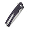 CIVIVI Merit Flipper & Thumb Stud Knife Purple Canvas Micarta Handle (3.28" Satin Finished 14C28N Blade) C24012 - 3