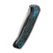 CIVIVI Mini Praxis Flipper Knife Arctic Storm Fat Carbon Fiber Handle (2.98" Satin Finished CPM S35VN Blade) C18026CB - 1