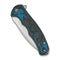 CIVIVI Mini Praxis Flipper Knife Arctic Storm Fat Carbon Fiber Handle (2.98" Satin Finished CPM S35VN Blade) C18026CB - 1