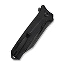 CIVIVI Neurohaptic Flipper & Button Lock Knife Black G10 Handle (3.74" Black Stonewashed Nitro - V Blade) C23080 - 1