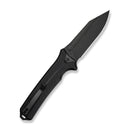 CIVIVI Neurohaptic Flipper & Button Lock Knife Black G10 Handle (3.74" Black Stonewashed Nitro - V Blade) C23080 - 1