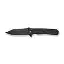 CIVIVI Neurohaptic Flipper & Button Lock Knife Black G10 Handle (3.74" Black Stonewashed Nitro - V Blade) C23080 - 1