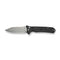 CIVIVI Neurohaptic Flipper & Button Lock Knife Black Shredded G10 Handle (3.74" Stonewashed Nitro - V Blade) C23080 - 2