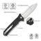 CIVIVI Neurohaptic Flipper & Button Lock Knife G10 Handle (3.74" Nitro - V Blade) C23080 - 2