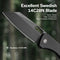 CIVIVI Nugz Flipper & Thumb Hole Knife G10 Handle (3.17" 14C28N Blade) C23060 - 1