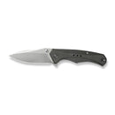 CIVIVI Photonix Flipper & Thumb Stud Knife Dark Green Canvas Micarta Handle (3.7" Satin Finished 14C28N Blade) C23081B - 3