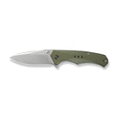 CIVIVI Photonix Flipper & Thumb Stud Knife OD Green Coarse G10 Handle (3.7" Satin Finished 14C28N Blade) C23081B - 2