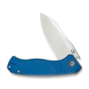 CIVIVI Placoid Flipper & Thumb Stud Knife Blue Shredded G10 Handle (3.67" Satin Finished 14C28N Blade) C23079 - 2