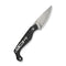 CIVIVI SŌKN Fixed Blade Knife Black G10 Handle (2.82" Stonewashed Nitro - V Blade) C22027 - 1
