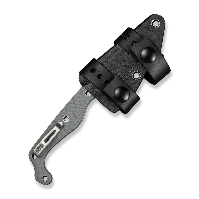 CIVIVI SŌKN Fixed Blade Knife Gray G10 Handle (2.82" Satin Finished Nitro - V Blade) C22027 - 2