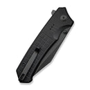 CIVIVI Tacticorix Flipper & Thumb Stud Knife Black G10 Handle (3.7" Black Stonewashed Nitro - V Blade) C23055 - 1