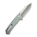 CIVIVI Tacticorix Flipper & Thumb Stud Knife Gray Shredded G10 Handle (3.7" Satin Finished Nitro - V Blade) C23055 - 3