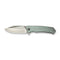 CIVIVI Tacticorix Flipper & Thumb Stud Knife Gray Shredded G10 Handle (3.7" Satin Finished Nitro - V Blade) C23055 - 3