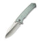 CIVIVI Tacticorix Flipper & Thumb Stud Knife Gray Shredded G10 Handle (3.7" Satin Finished Nitro - V Blade) C23055 - 3