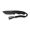 CIVIVI Timberbark Fixed Blade Knife Black G10 Handle (3.2" Black Stonewashed 14C28N Blade) C23094 - 1, With 1PC Black Lanyard, Black Kydex Sheath & T - Clip