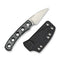 CIVIVI Twisp Fixed Blade Neck Knife Black & White Resin Handle (2.08" Satin Finished Nitro - V Blade) C24022B Sample2