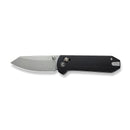 CIVIVI Yonder Thumb Stud & Crossbar Lock Knife Black G10 Handle (2.88" Stonewashed 14C28N Blade) C23073 - 1