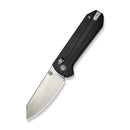 CIVIVI Yonder Thumb Stud & Crossbar Lock Knife Black G10 Handle (2.88" Stonewashed 14C28N Blade) C23073 - 1