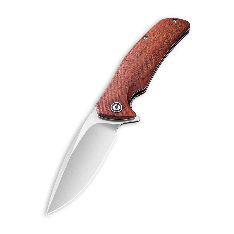 CIVIVI Incite Flipper Knife Wood Handle (3.7" D2 Blade) C908D