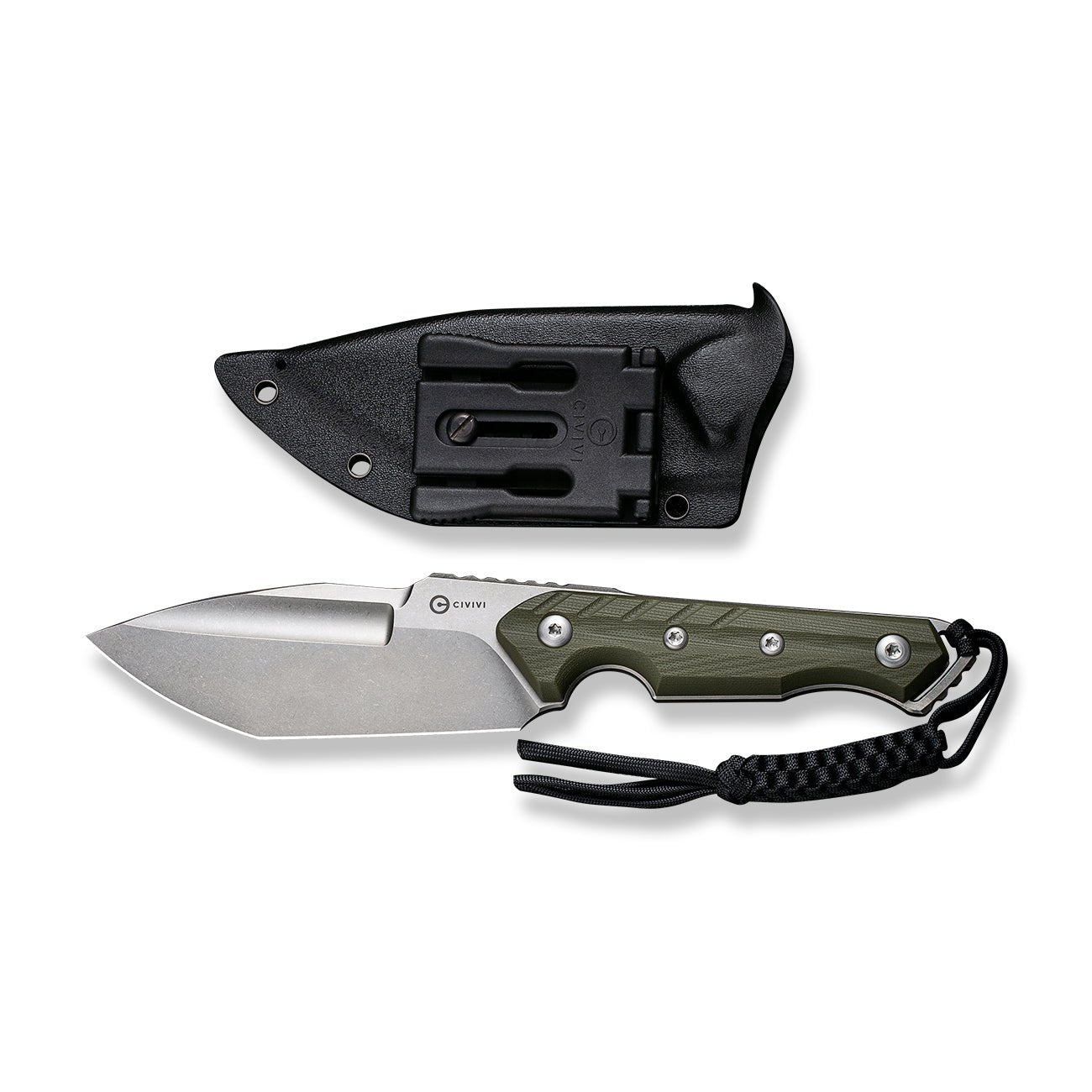 CIVIVI Maxwell Fixed Blade Knife G10 Handle D2 Blade