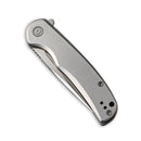 CIVIVI NOx Flipper Knife Stainless Steel Handle (2.97" Nitro-V Blade) C2110A